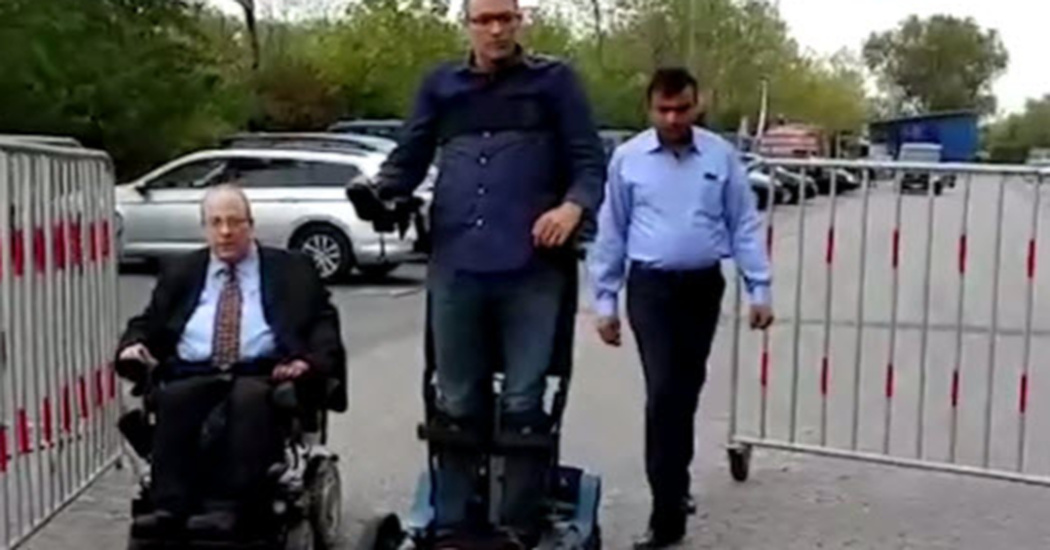 WheelchairBound People Are Able To Stand Up With This Revolutionary Invention Useful Tips for All
