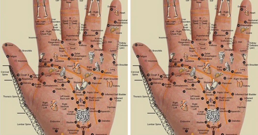 Relieve Pain In Any Part Of The Body By Pressing On Your Palm Useful Tips for All